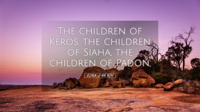 Picture 05 - Ezra 2:44 KJV Desktop Wallpaper - The children of Keros, the children of Siaha, the - Desktop Bible Verse Wallpaper