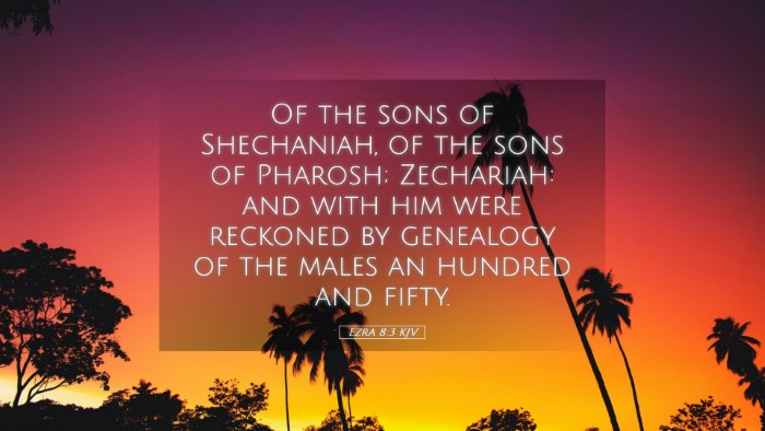 Picture 05 - Ezra 8:3 KJV Desktop Wallpaper - Of the sons of Shechaniah, of the sons of - Desktop Bible Verse Wallpaper