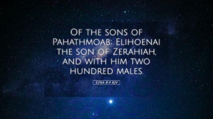 Picture 05 - Ezra 8:4 KJV Desktop Wallpaper - Of the sons of Pahathmoab; Elihoenai the son of - Desktop Bible Verse Wallpaper
