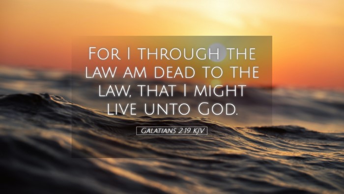 Picture 05 - Galatians 2:19 KJV Desktop Wallpaper - For I through the law am dead to the law, that I - Desktop Bible Verse Wallpaper