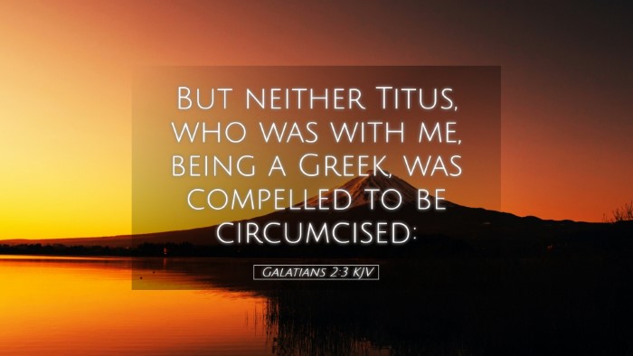 Picture 05 - Galatians 2:3 KJV Desktop Wallpaper - But neither Titus, who was with me, being a - Desktop Bible Verse Wallpaper