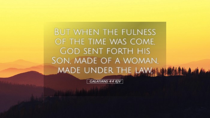 Picture 05 - Galatians 4:4 KJV Desktop Wallpaper - But when the fulness of the time was come, God - Desktop Bible Verse Wallpaper