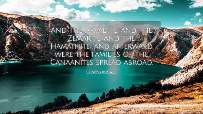 Picture 05 - Genesis 10:18 KJV Desktop Wallpaper - And the Arvadite, and the Zemarite, and the - Desktop Bible Verse Wallpaper