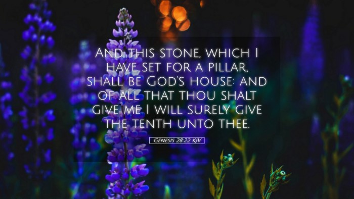 Picture 05 - Genesis 28:22 KJV Desktop Wallpaper - And this stone, which I have set for a pillar, - Desktop Bible Verse Wallpaper