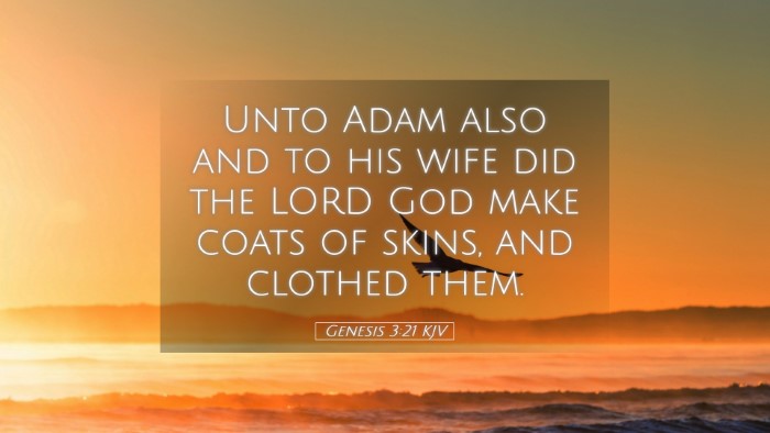 Picture 05 - Genesis 3:21 KJV Desktop Wallpaper - Unto Adam also and to his wife did the LORD God - Desktop Bible Verse Wallpaper