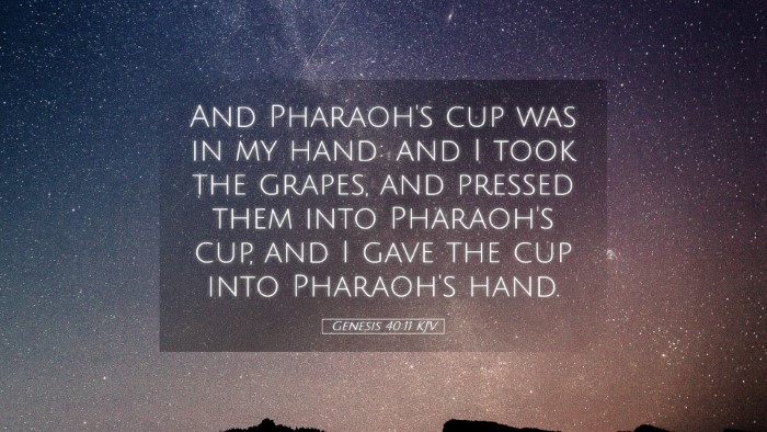 Picture 05 - Genesis 40:11 KJV Desktop Wallpaper - And Pharaoh's cup was in my hand: and I took the - Desktop Bible Verse Wallpaper