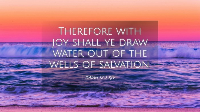Picture 05 - Isaiah 12:3 KJV Desktop Wallpaper - Therefore with joy shall ye draw water out of the - Desktop Bible Verse Wallpaper
