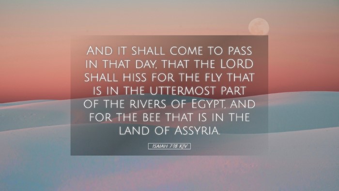 Picture 05 - Isaiah 7:18 KJV Desktop Wallpaper - And it shall come to pass in that day, that the - Desktop Bible Verse Wallpaper