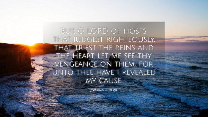 Picture 05 - Jeremiah 11:20 KJV Desktop Wallpaper - But, O LORD of hosts, that judgest righteously, - Desktop Bible Verse Wallpaper