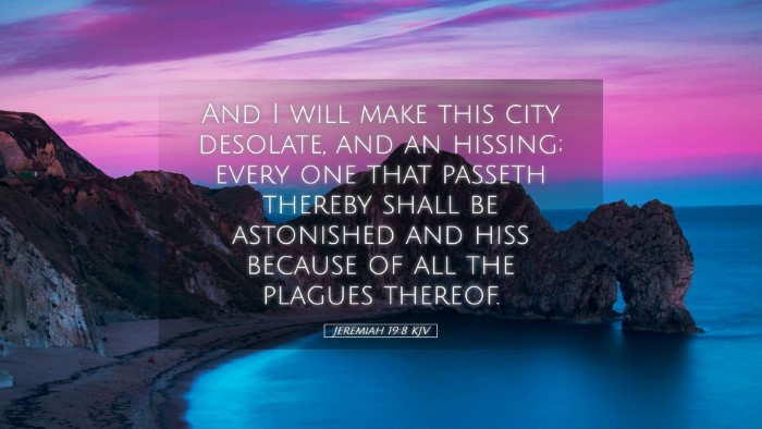 Picture 05 - Jeremiah 19:8 KJV Desktop Wallpaper - And I will make this city desolate, and an - Desktop Bible Verse Wallpaper