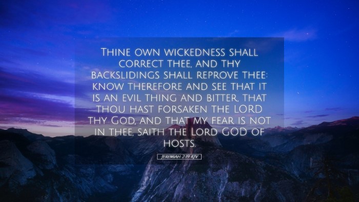 Picture 05 - Jeremiah 2:19 KJV Desktop Wallpaper - Thine own wickedness shall correct thee, and thy - Desktop Bible Verse Wallpaper