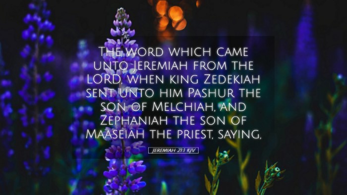 Picture 05 - Jeremiah 21:1 KJV Desktop Wallpaper - The word which came unto Jeremiah from the LORD, - Desktop Bible Verse Wallpaper