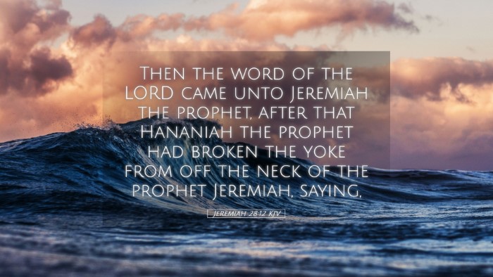 Picture 05 - Jeremiah 28:12 KJV Desktop Wallpaper - Then the word of the LORD came unto Jeremiah the - Desktop Bible Verse Wallpaper