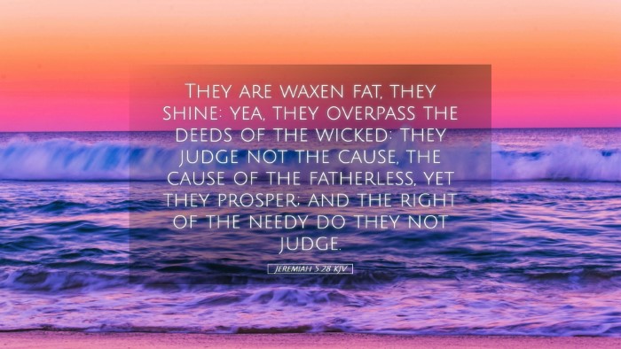 Picture 05 - Jeremiah 5:28 KJV Desktop Wallpaper - They are waxen fat, they shine: yea, they - Desktop Bible Verse Wallpaper