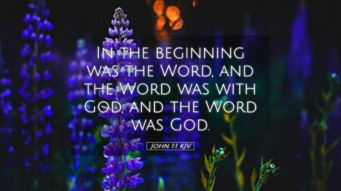 Picture 05 - John 1:1 KJV Desktop Wallpaper - In the beginning was the Word, and the Word was - Desktop Bible Verse Wallpaper