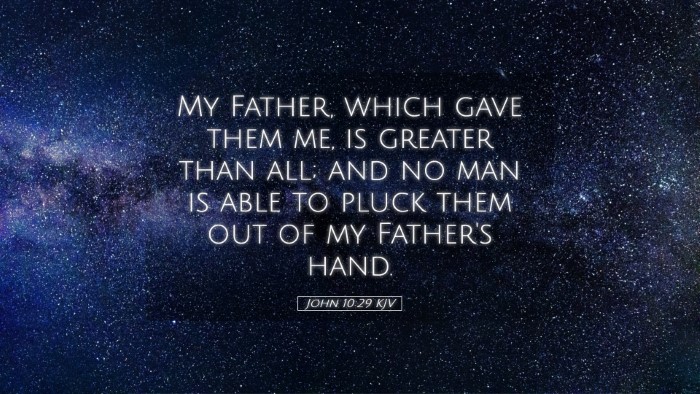 Picture 05 - John 10:29 KJV Desktop Wallpaper - My Father, which gave them me, is greater than - Desktop Bible Verse Wallpaper