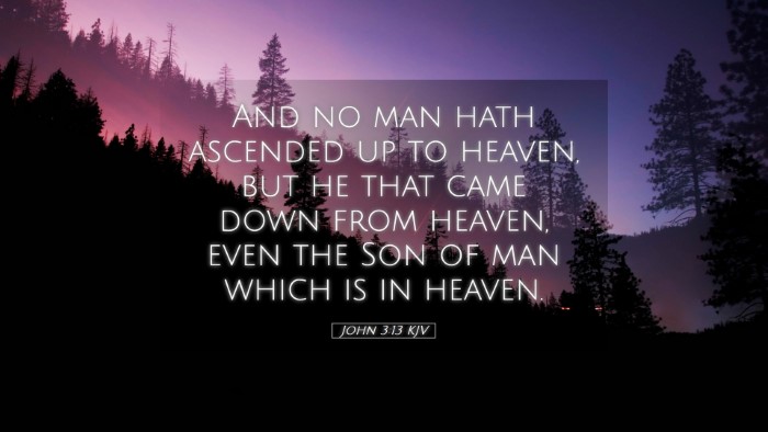 Picture 05 - John 3:13 KJV Desktop Wallpaper - And no man hath ascended up to heaven, but he - Desktop Bible Verse Wallpaper