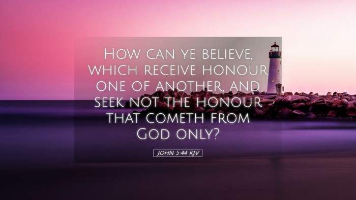 Picture 05 - John 5:44 KJV Desktop Wallpaper - How can ye believe, which receive honour one of - Desktop Bible Verse Wallpaper