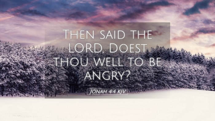 Picture 05 - Jonah 4:4 KJV Desktop Wallpaper - Then said the LORD, Doest thou well to be - Desktop Bible Verse Wallpaper