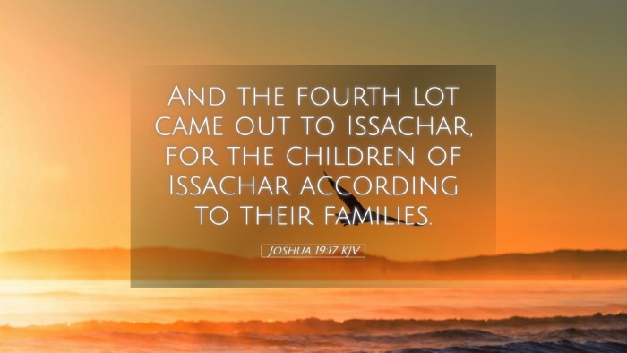 Picture 05 - Joshua 19:17 KJV Desktop Wallpaper - And the fourth lot came out to Issachar, for the - Desktop Bible Verse Wallpaper