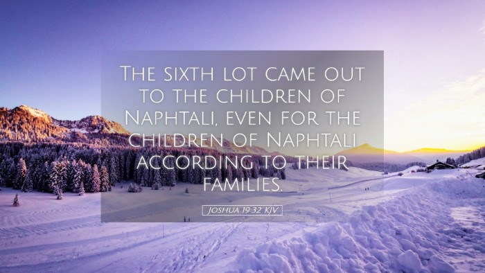 Picture 05 - Joshua 19:32 KJV Desktop Wallpaper - The sixth lot came out to the children of - Desktop Bible Verse Wallpaper