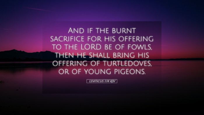Picture 05 - Leviticus 1:14 KJV Desktop Wallpaper - And if the burnt sacrifice for his offering to - Desktop Bible Verse Wallpaper