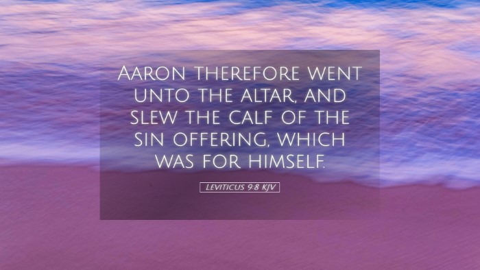 Picture 05 - Leviticus 9:8 KJV Desktop Wallpaper - Aaron therefore went unto the altar, and slew the - Desktop Bible Verse Wallpaper