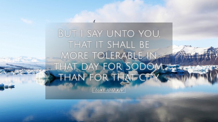 Picture 05 - Luke 10:12 KJV Desktop Wallpaper - But I say unto you, that it shall be more - Desktop Bible Verse Wallpaper