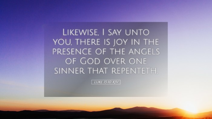 Picture 05 - Luke 15:10 KJV Desktop Wallpaper - Likewise, I say unto you, there is joy in the - Desktop Bible Verse Wallpaper