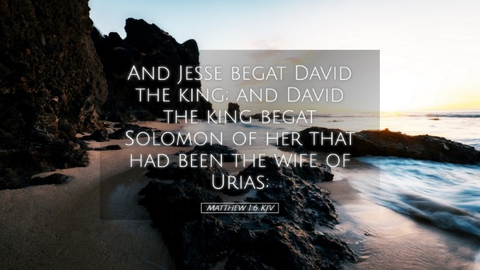 Picture 05 - Matthew 1:6 KJV Desktop Wallpaper - And Jesse begat David the king; and David the - Desktop Bible Verse Wallpaper