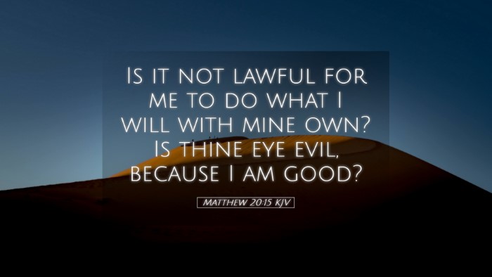 Picture 05 - Matthew 20:15 KJV Desktop Wallpaper - Is it not lawful for me to do what I will with - Desktop Bible Verse Wallpaper