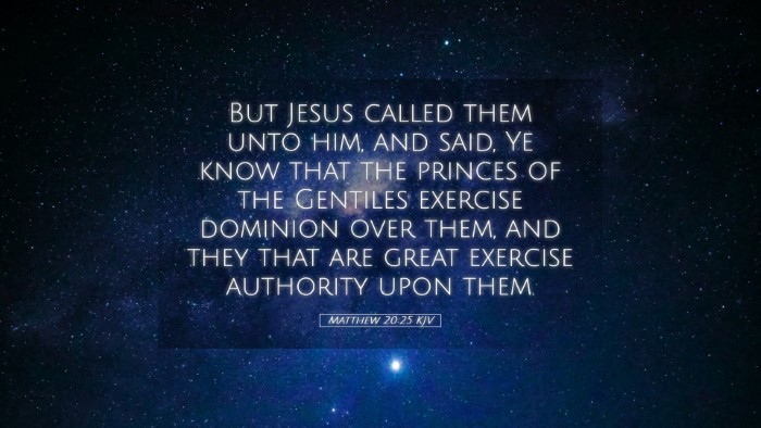 Picture 05 - Matthew 20:25 KJV Desktop Wallpaper - But Jesus called them unto him, and said, Ye know - Desktop Bible Verse Wallpaper