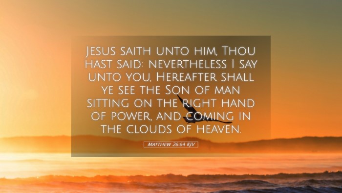 Picture 05 - Matthew 26:64 KJV Desktop Wallpaper - Jesus saith unto him, Thou hast said: - Desktop Bible Verse Wallpaper