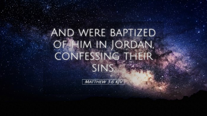 Picture 05 - Matthew 3:6 KJV Desktop Wallpaper - And were baptized of him in Jordan, confessing - Desktop Bible Verse Wallpaper