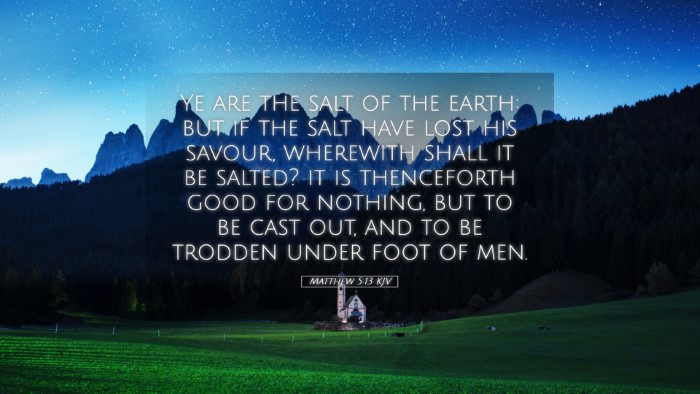 Picture 05 - Matthew 5:13 KJV Desktop Wallpaper - Ye are the salt of the earth: but if the salt - Desktop Bible Verse Wallpaper