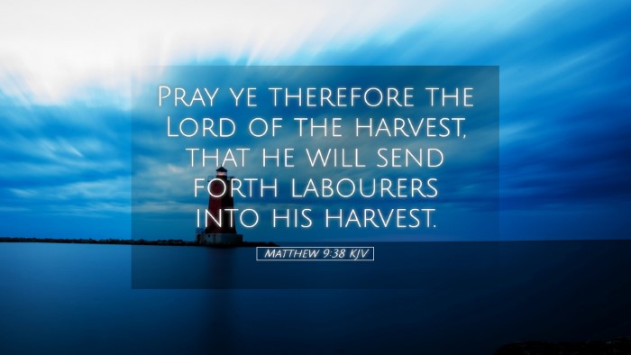 Picture 05 - Matthew 9:38 KJV Desktop Wallpaper - Pray ye therefore the Lord of the harvest, that - Desktop Bible Verse Wallpaper