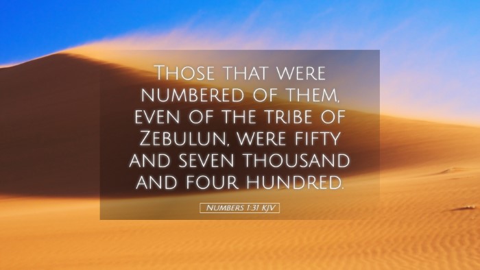 Picture 05 - Numbers 1:31 KJV Desktop Wallpaper - Those that were numbered of them, even of the - Desktop Bible Verse Wallpaper