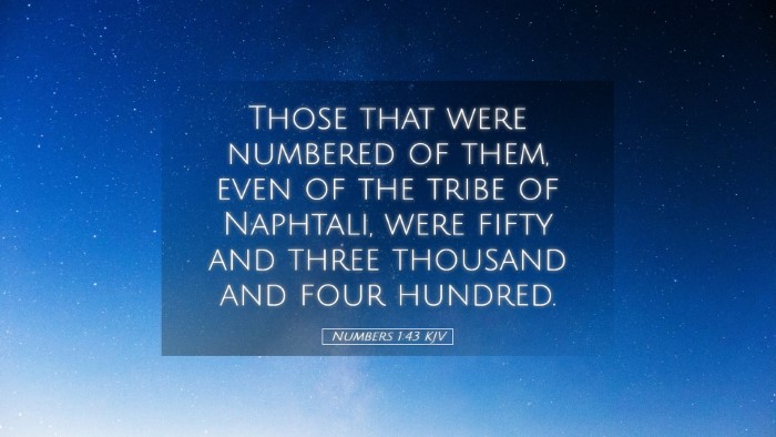 Picture 05 - Numbers 1:43 KJV Desktop Wallpaper - Those that were numbered of them, even of the - Desktop Bible Verse Wallpaper