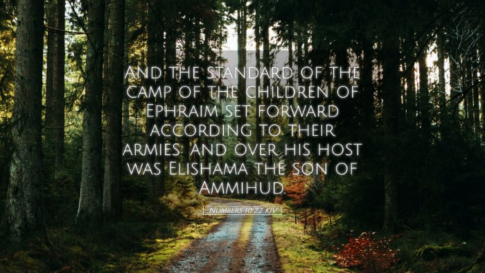 Picture 05 - Numbers 10:22 KJV Desktop Wallpaper - And the standard of the camp of the children of - Desktop Bible Verse Wallpaper