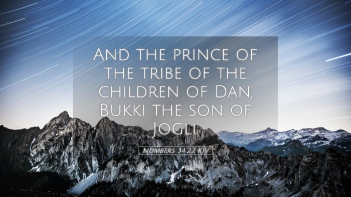 Picture 05 - Numbers 34:22 KJV Desktop Wallpaper - And the prince of the tribe of the children of - Desktop Bible Verse Wallpaper