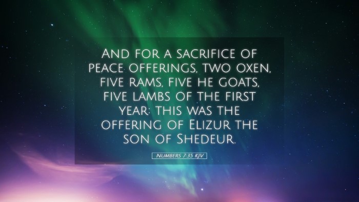 Picture 05 - Numbers 7:35 KJV Desktop Wallpaper - And for a sacrifice of peace offerings, two oxen, - Desktop Bible Verse Wallpaper