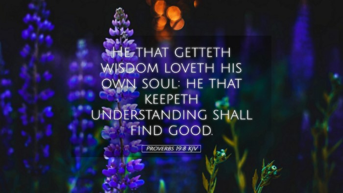 Picture 05 - Proverbs 19:8 KJV Desktop Wallpaper - He that getteth wisdom loveth his own soul: he - Desktop Bible Verse Wallpaper