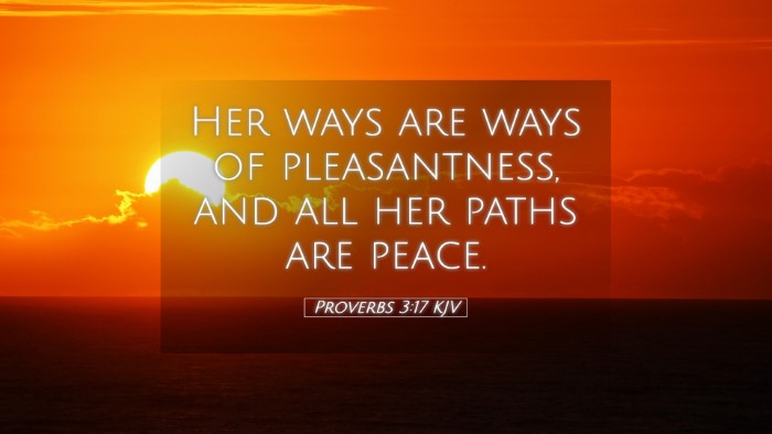 Picture 05 - Proverbs 3:17 KJV Desktop Wallpaper - Her ways are ways of pleasantness, and all her - Desktop Bible Verse Wallpaper