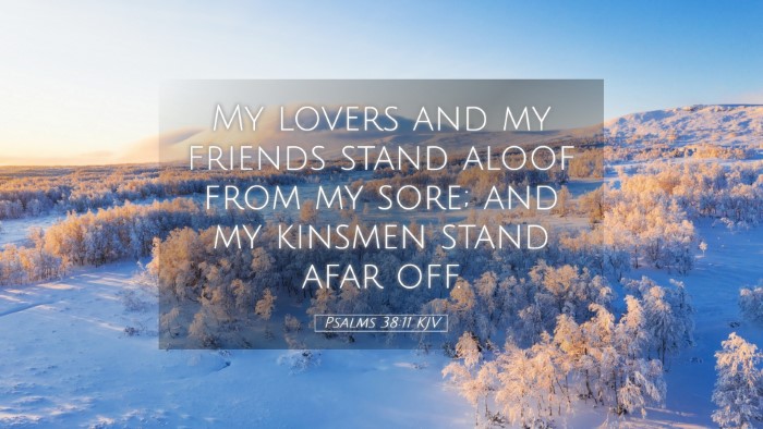 Picture 05 - Psalms 38:11 KJV Desktop Wallpaper - My lovers and my friends stand aloof from my - Desktop Bible Verse Wallpaper