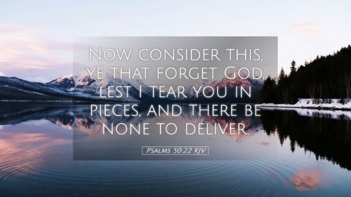 Picture 05 - Psalms 50:22 KJV Desktop Wallpaper - Now consider this, ye that forget God, lest I - Desktop Bible Verse Wallpaper