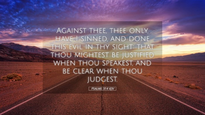 Picture 05 - Psalms 51:4 KJV Desktop Wallpaper - Against thee, thee only, have I sinned, and done - Desktop Bible Verse Wallpaper
