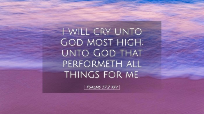 Picture 05 - Psalms 57:2 KJV Desktop Wallpaper - I will cry unto God most high; unto God that - Desktop Bible Verse Wallpaper