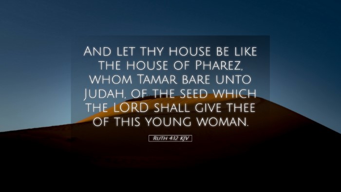 Picture 05 - Ruth 4:12 KJV Desktop Wallpaper - And let thy house be like the house of Pharez, - Desktop Bible Verse Wallpaper