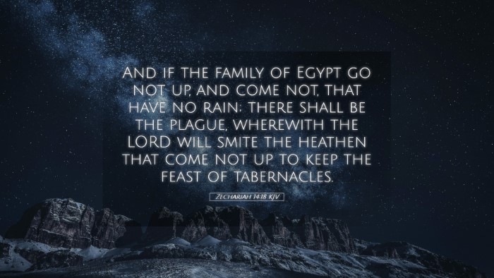 Picture 05 - Zechariah 14:18 KJV Desktop Wallpaper - And if the family of Egypt go not up, and come - Desktop Bible Verse Wallpaper