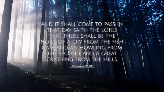Picture 05 - Zephaniah 1:10 KJV Desktop Wallpaper - And it shall come to pass in that day, saith the - Desktop Bible Verse Wallpaper